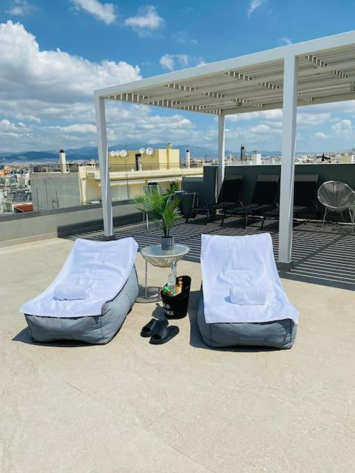 New 2Bd Aprt With Shared Rooftop Pool D3 Atény Exteriér fotografie