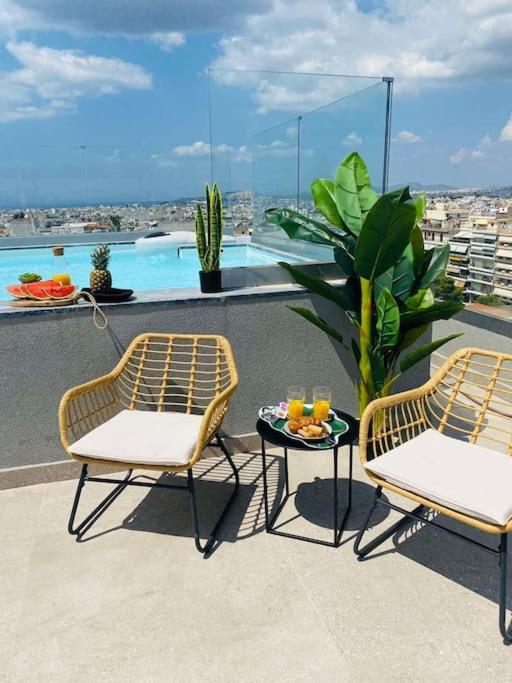 New 2Bd Aprt With Shared Rooftop Pool D3 Atény Exteriér fotografie