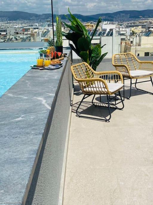 New 2Bd Aprt With Shared Rooftop Pool D3 Atény Exteriér fotografie